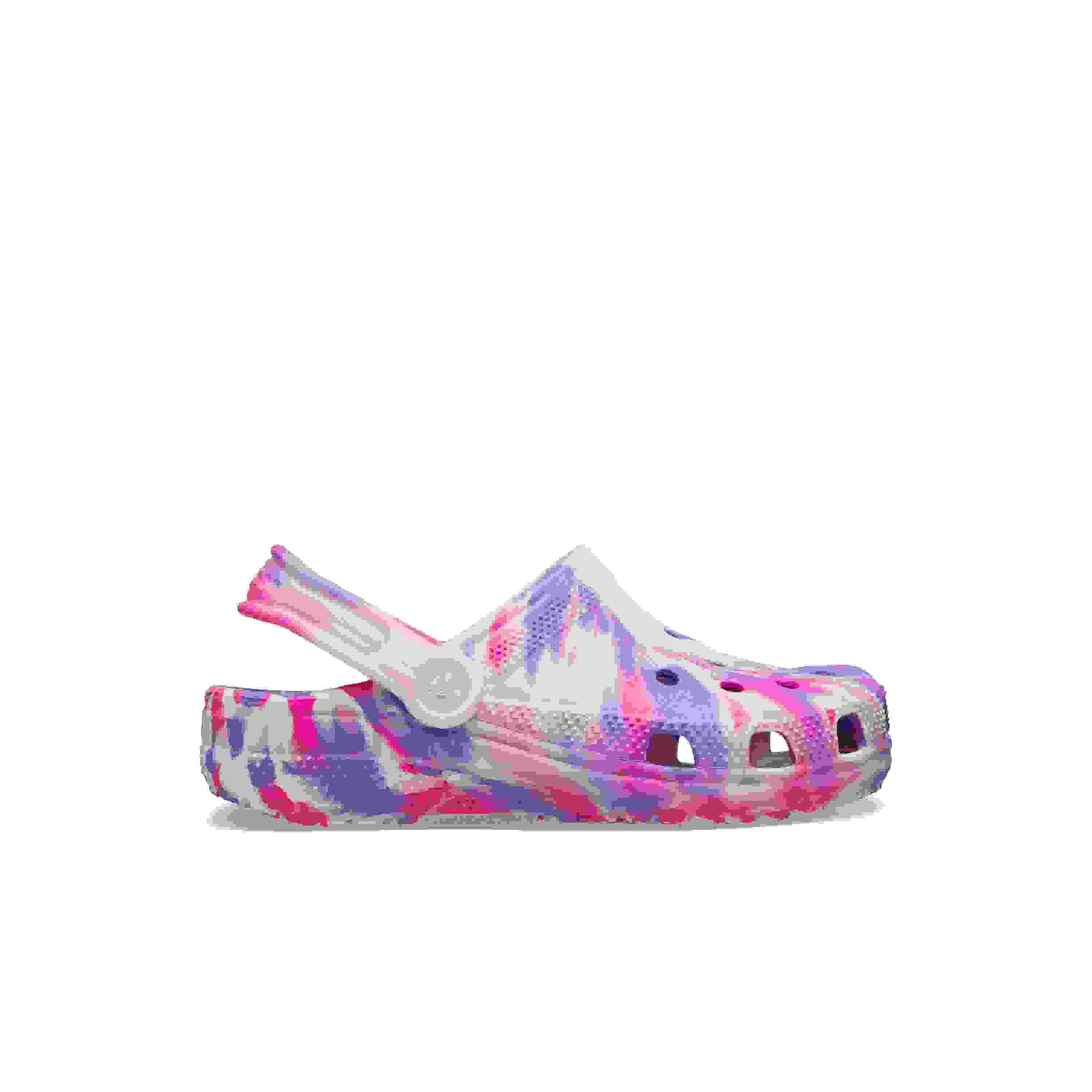 Crocs Classic Marbled Toddler Girls' "Pink Crush Glow" Clog